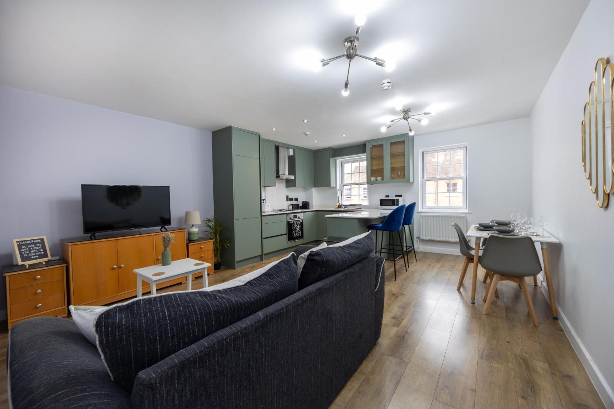 Stunning 3Br, Free Parking, Near Town Center, Long Term Discoun Apartment Reading Exterior foto